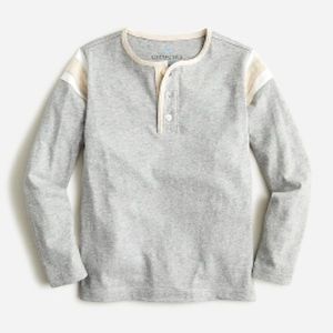 Jcrew Kids' long-sleeve jersey football henley
Item BJ141 Crewcuts